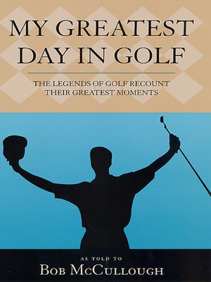 cover image of My Greatest Day in Golf